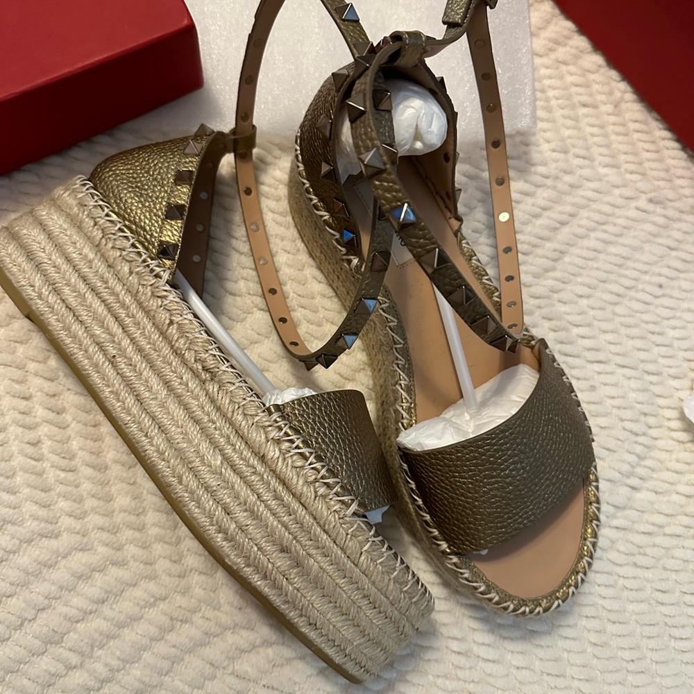 Valentino Espadrille Sandals